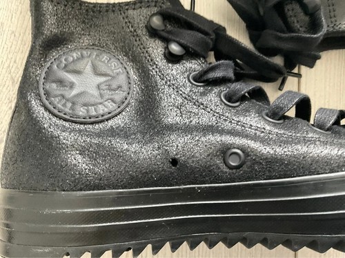 CONVERSE ALL STAR Space Mountain Hiker High Top black leather SIZE UK 5 - Picture 7 of 17