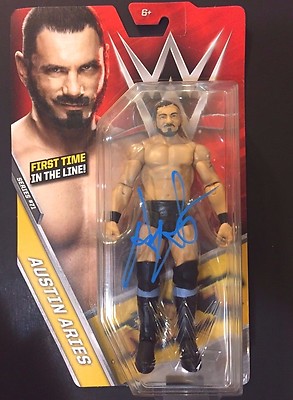 Discount austin aries figure Cheap Sale WWE AUSTIN ARIES Signed Mattel Series 71 Action Figure eBay