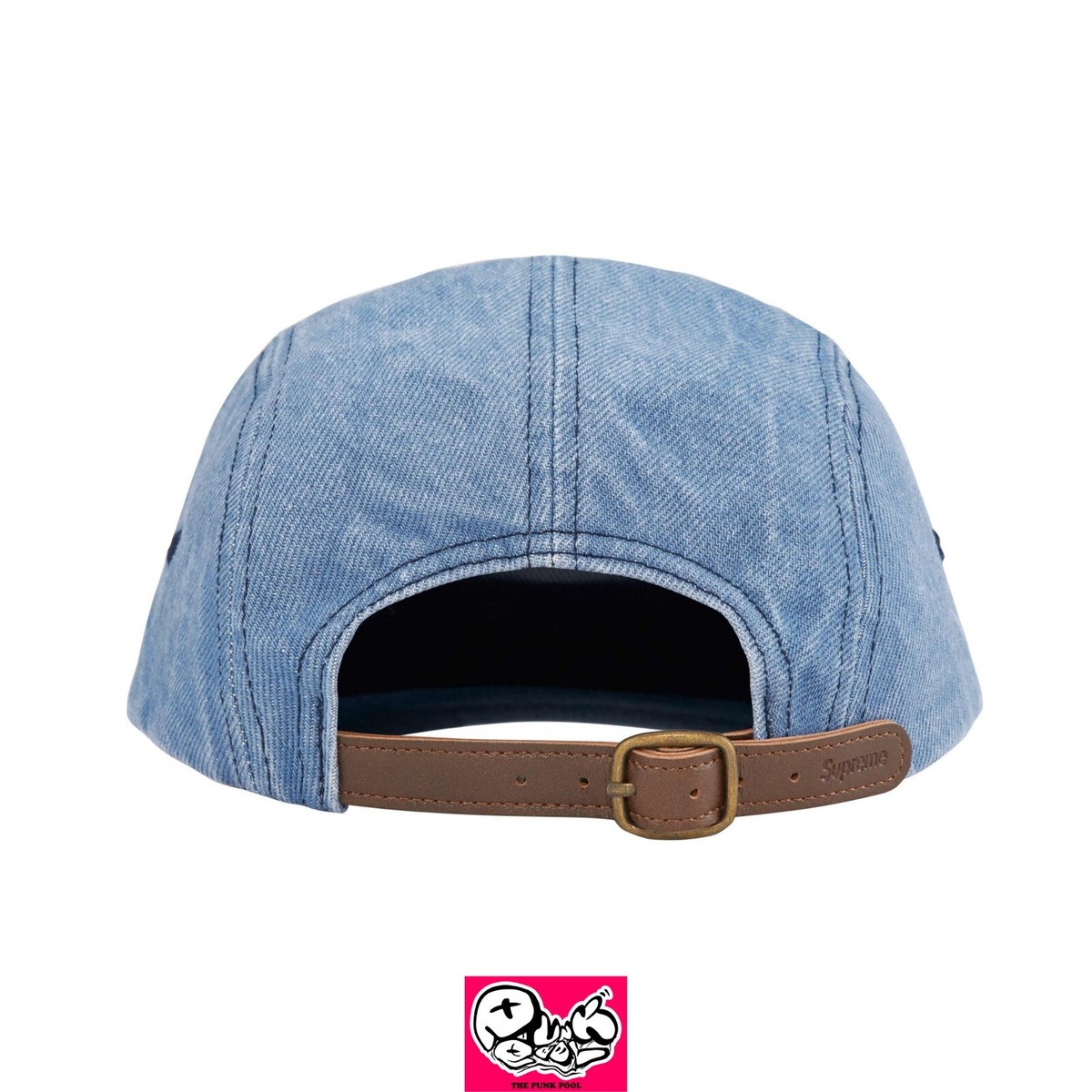 SUPREME WASHED CHINO TWILL CAMP CAP DENIM FW24 BOX LOGO Brand New