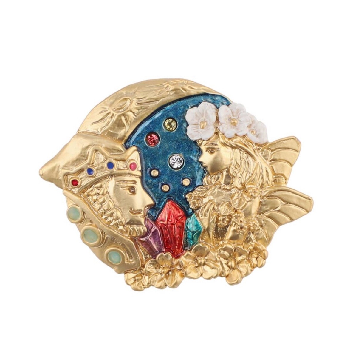 Whisper of the Heart Brooch Dwarf Jewelry Studio Ghibli Official