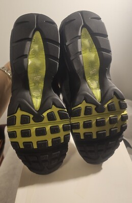 2015 Nike Air Max 95 V SP Men Sz 7.5 Neon Yellow Volt Black  display picture 2