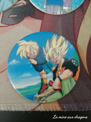 Pog Dragon Ball Z DBZ Caps Tazo Menko Karte Cards Saiyajin Goku Gohan Outfit