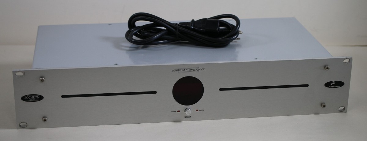 RARE Antelope Audio Isochrone 10M Rubidium Atomic Clock 10Mhz 8