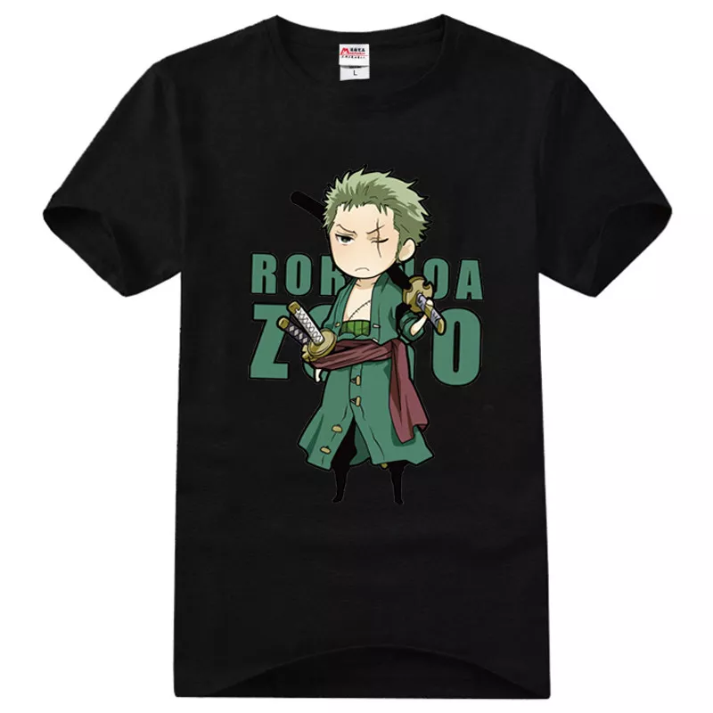 Zoro by One piece character anime T-shirt, Men's Fashion, Tops