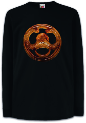 THULSA DOOM LOGO II Kinder Langarm T-Shirt Conan Film Barbarian Kult Schlange