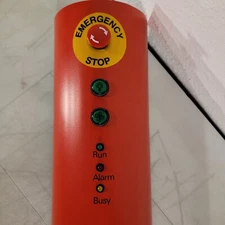 Bruker Emergency Stop Panel Indicator From Bruker D8 XRD with Push Button Micros