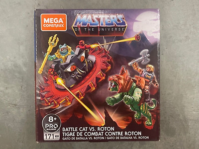 Mega Construx Pro Masters of the Universe - He-Man Battle Cat vs. Roton Set