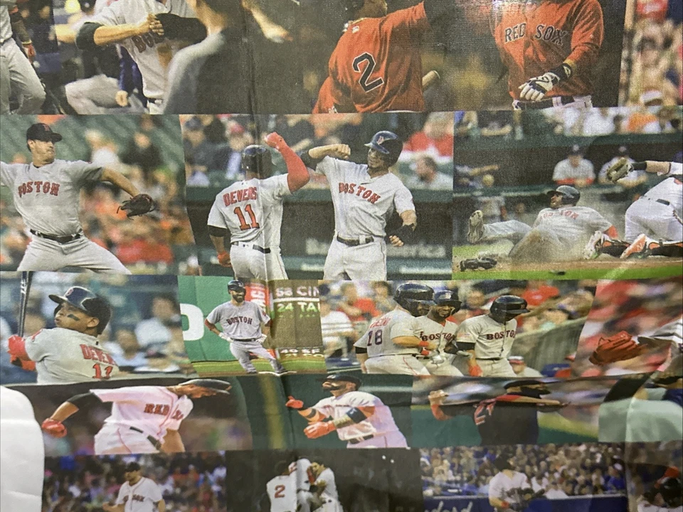 3' X 5' Boston Red Sox 2018 Champions 119 Wins Damage Done Flag Jet Blue New - Image 3 of 4