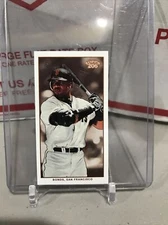 2003 Topps 206 Barry Bonds Mini! Polar Bear Back! Giants Very Rare