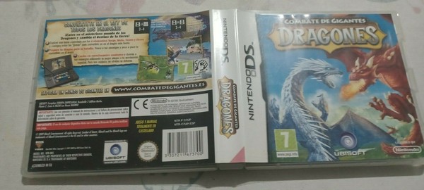 COMBATE DE GIGANTES DRAGONES NINTENDO DS PAL ESPAÑA