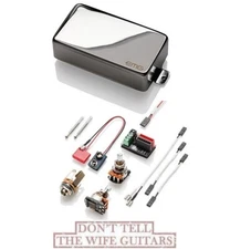 EMG H CHROME ACTIVE HUMBUCKER SIZED PICKUP WITH SOUND OF A SINGLE COIL PICKUP 
