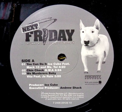 USオリジナル】NEXT FRIDAY オリジナル・サウンドトラック 2LP