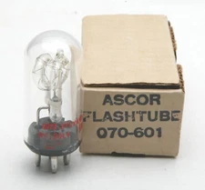 Ascor Flashtube 070-601 Sylvania 1620 For Hasselblad & Quantum. Unused. Box.