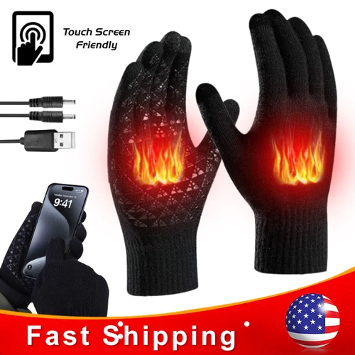 Elektrisch beheizte Handschuhe mit Akku – warm und bequem im Winter. - Bild 4 von 13