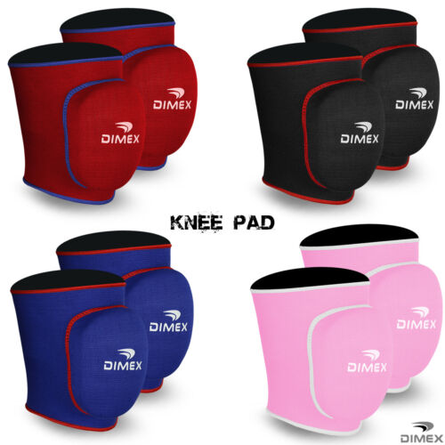 Knee Caps Pads Protector Brace Support Guard MMA Padded Gym Elasticated Guards - Afbeelding 1 van 5