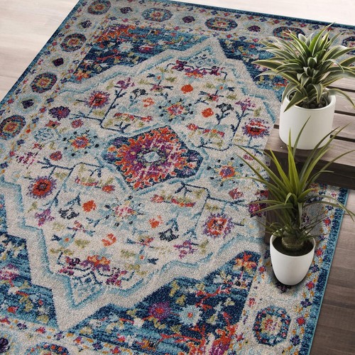 Traditional Vintage Rugs Oriental Area Rugs Pollution Free Rugs for Bedroom 7657 - Picture 15 of 44