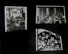 ORIGINAL 1970s FUNKADELIC 3 Publicity 8x10s Poster Printer's Copies