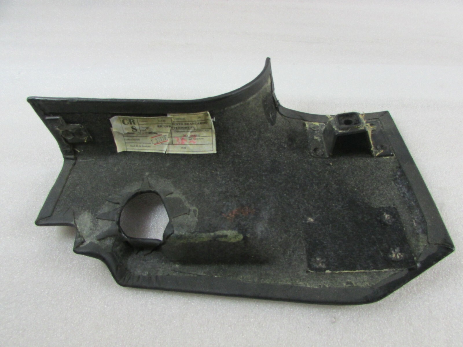 Lamborghini Gallardo, LH, Left Front Sill Cover Panel Black, Used, P/N 402854888