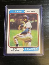 Topps 1974 Baseball Dave Nelson #355 Base Rangers