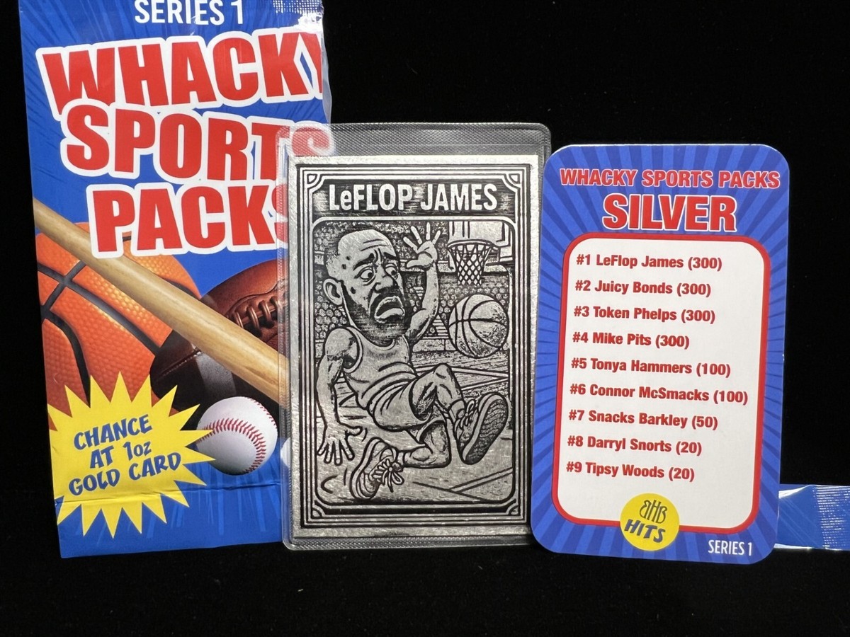 Whacky Sports Packs Series 1 - 1 oz Silver - 