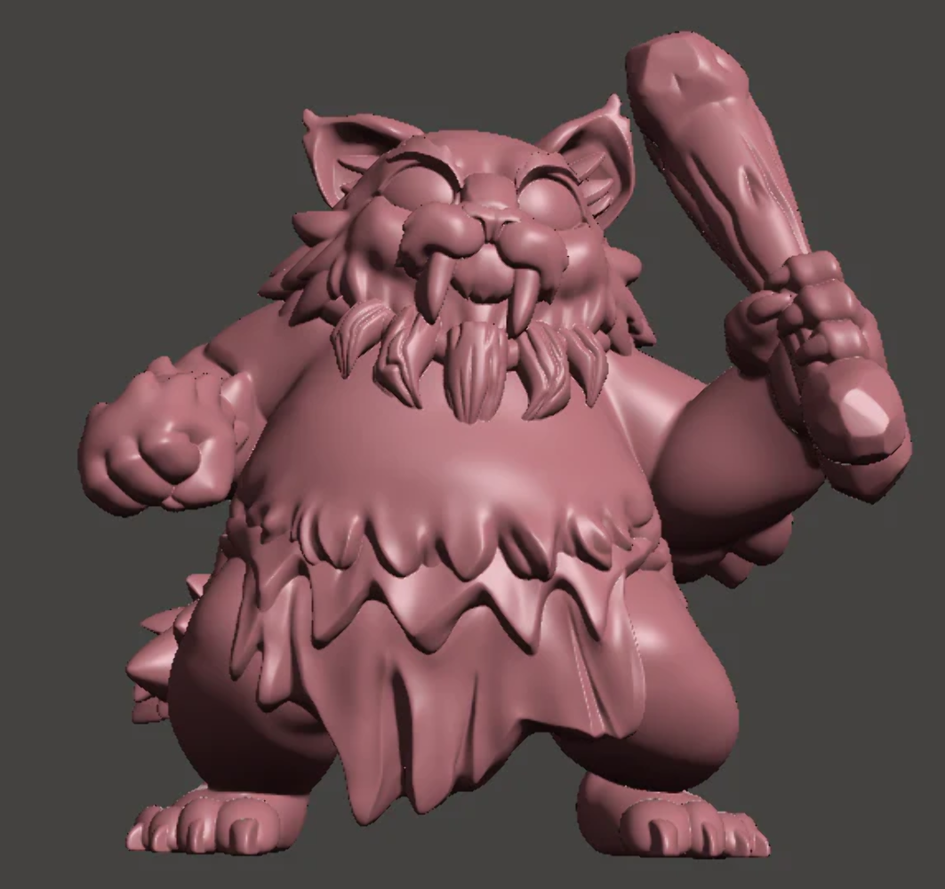 Capsule Chibi - Nyanderthal (Bone) - - Cat / Neko Neanderthal | eBay