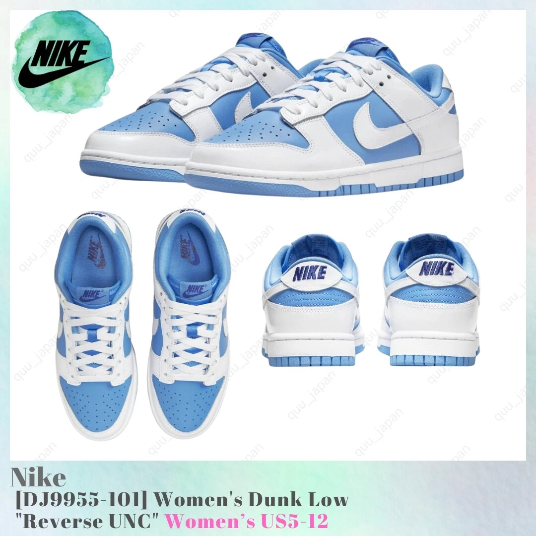 Las mejores ofertas en Nike Dunk Low Reverse UNC W | eBay