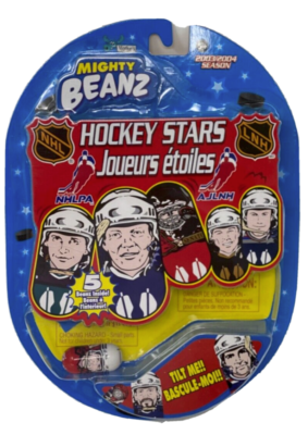 Moose's Mighty Beanz Hockey All-Stars NHL LNH Pack 5 Beanz Spin