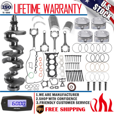 #ad #ad G4FD For Hyundai Accent Veloster Kia Rio Soul 1.6L Engine Rebuild Overhaul Kit $259.95