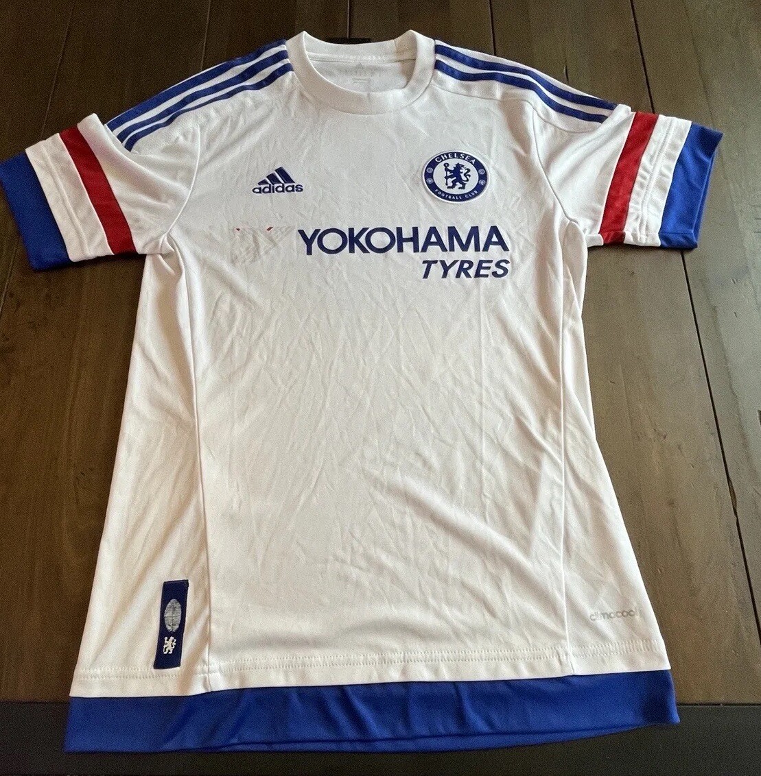 Chelsea FC Football ADIDAS away white Jersey 2015-2016