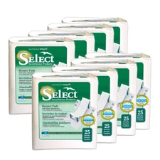 Select Incontinence Booster Pad 12'' Length Moderate Absorbency - 200/Case