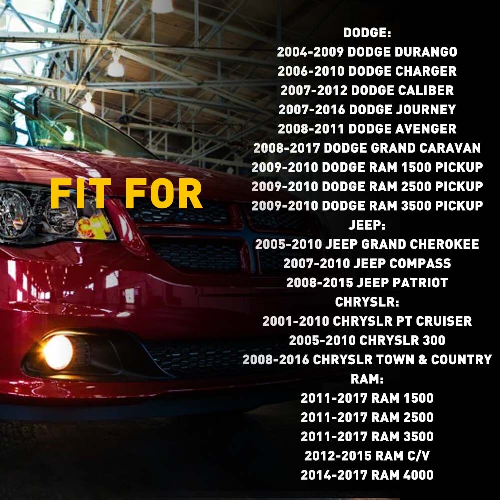 For Dodge Journey 2009 2016 Windshield Washer Wiper Fluid Spray Nozzle 2 PCS eBay