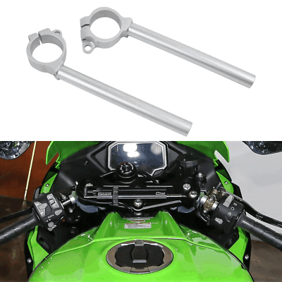 りん　0808 Clip Ons Fork Handlebars For Kawasaki Ninja ZX-10R ZX10R 2021-2024