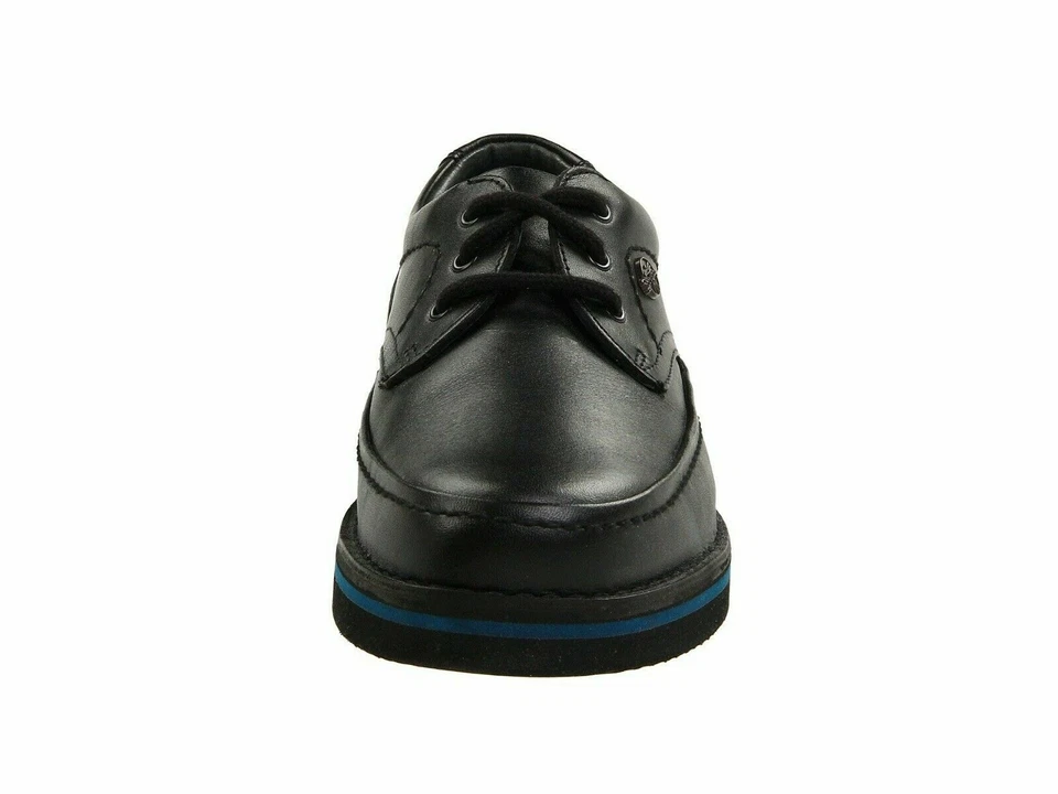 Мужские черные кожаные удобные туфли на шнуровке Hush Puppies MALL WALKER H18914 размер 6 м - Изображение 4 из 4