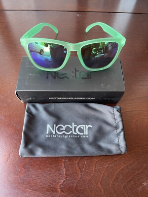 Nectar Sunglasses Mongo Mint Frame With Blue Green Lens
