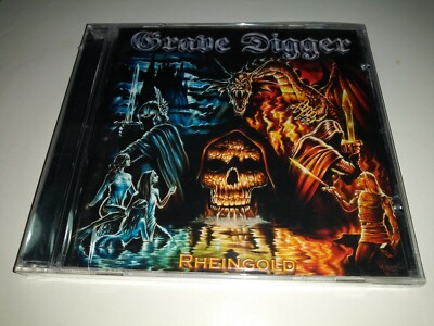 GRAVE DIGGER Rheingold CD 10 tracks FACTORY SEALED NEW 2011 Metalville spine cut