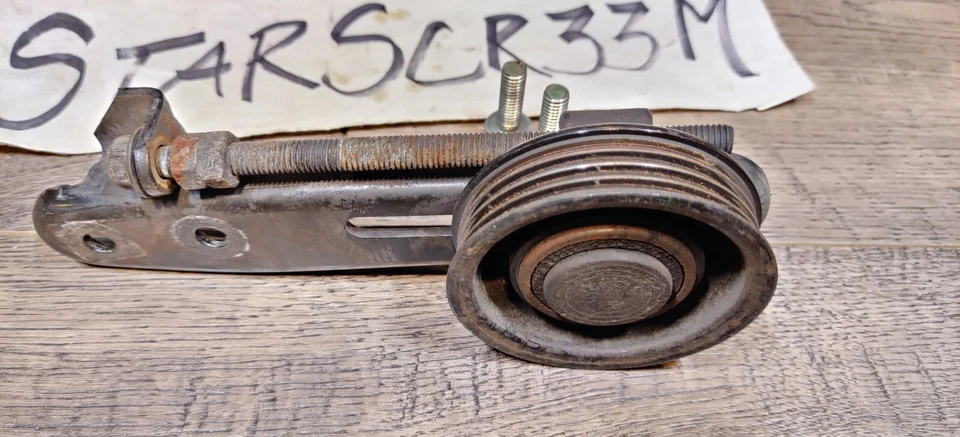 1998-2008 Subaru Forester A/C Drive Belt Idler Pulley Tensioner w/Bolts Complete - Image 4 of 4