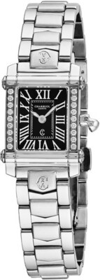 Chariol COLVMBVS ladies Diamond watch 30m W.R. Quartz 18mmx28mm case Swiss Made