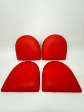 Replacement Red Vinyl Chair Barstool Seat Dinning Universal 4 PACK