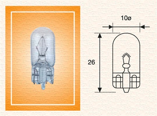 MAGNETI MARELLI 003822100000 Bulb