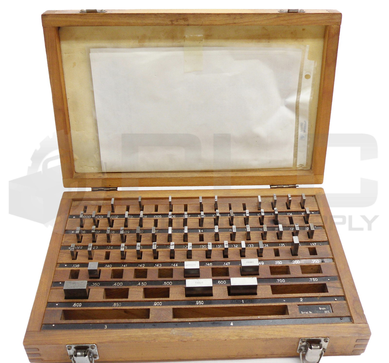 FOWLER 53-670-080 Precision Steel Gage Block Set 81-Piece