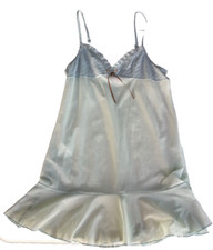 Victoria Secret Angels XS Lingerie Soft Mint Babydoll Sheer Chemise Nightie Slip