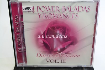 Dj Power baladas Y Romances Vol .IIIMusic CD (NEW)