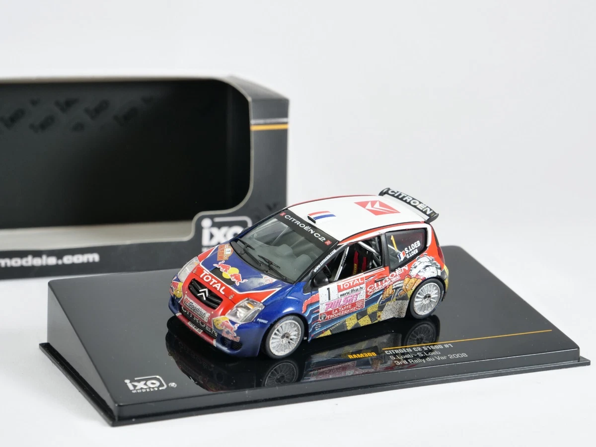 Miniature Altaya 1/43 Citroën C2 S1600 – Ogier, Rallye Mexique 2008, FFSA