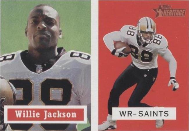 2002 Topps Heritage Willie Jackson #115 - 1 of 2