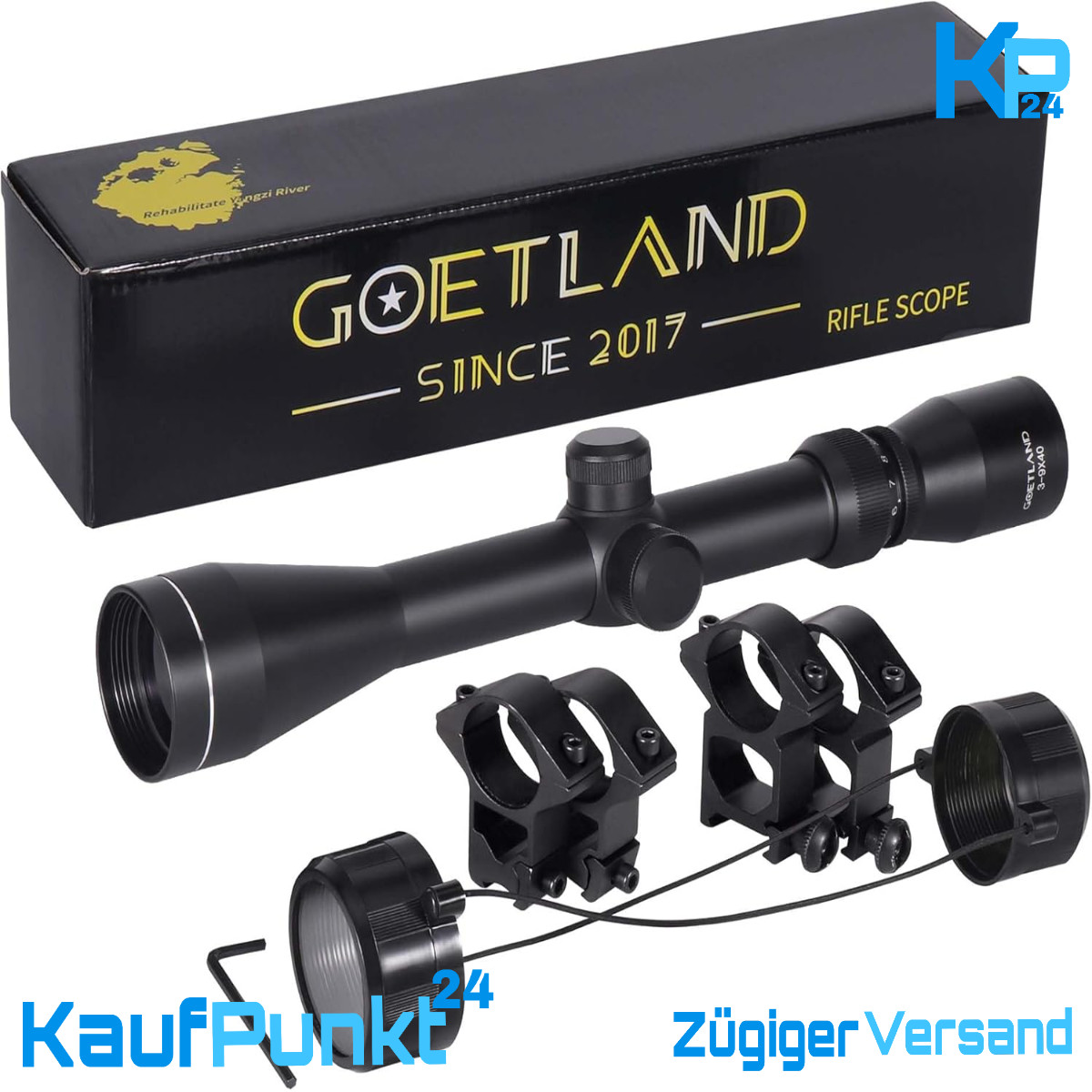 Goetland Zielfernrohr 3-9x40 R4 Absehen Luftgewehr Optik