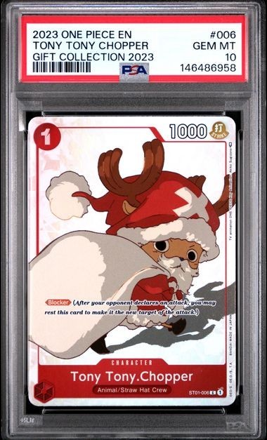 One Piece Card Game TCG Tony Tony.Chopper ST01-006 2023 Gift