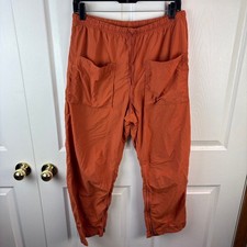 Free People Movement Fly By Night Orange Pants Lightweight Cargo Small