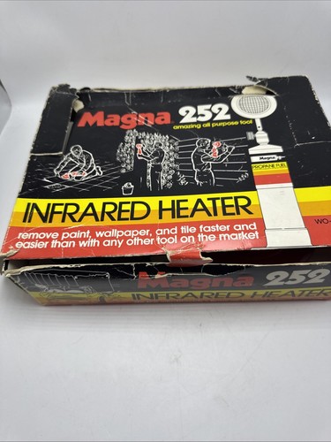 Magna 252 Infrared Heater Amazing All Purpose Tool In Box W0-252P - Picture 1 of 20