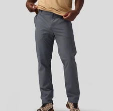 BackCountry Men's Tahoe Hybrid Outdoor Hiking Pants Turbulence Grey Size 34 NWT