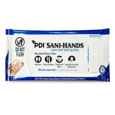 Sani-Hands Hand Sanitizer Wipes, Ethyl Alcohol Wipes with Aloe and Vitamin E, Ha